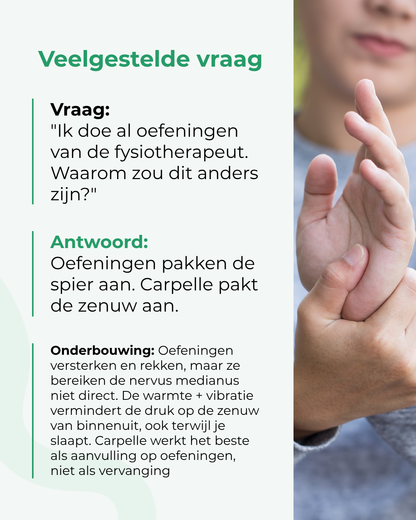 Carpelle - Zenuwtherapie voor je handen